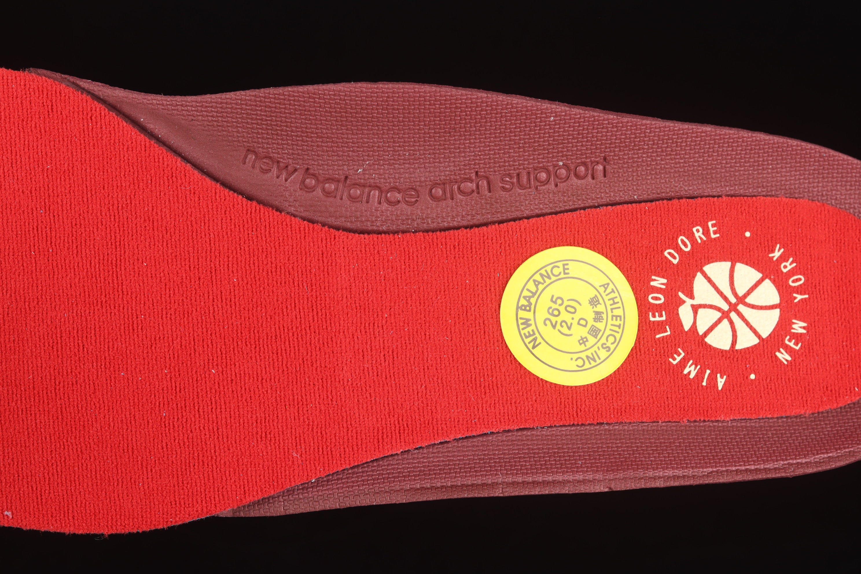 New Balance 550 X Aime Leon Dore - Red Navy