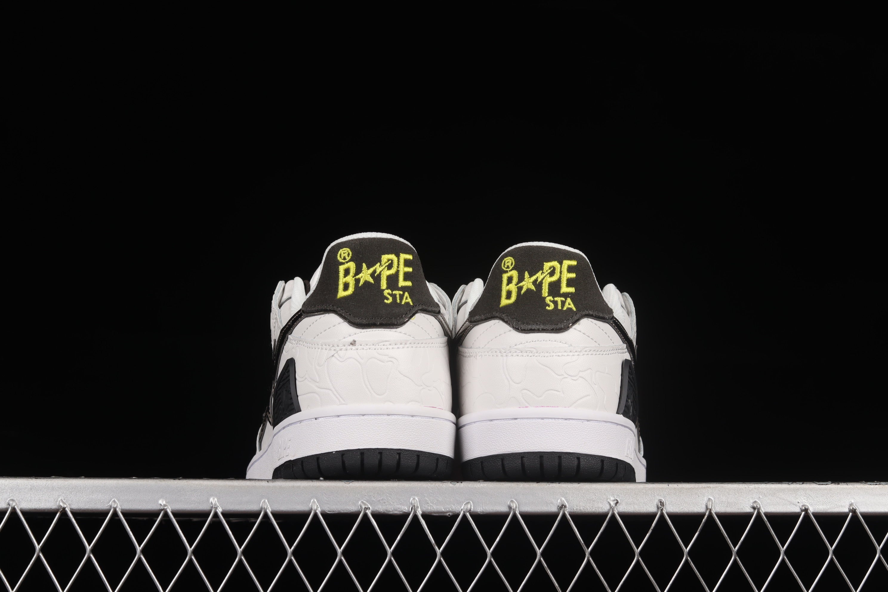 A Bathing Ape Bape SK8 Sta - White/Silver