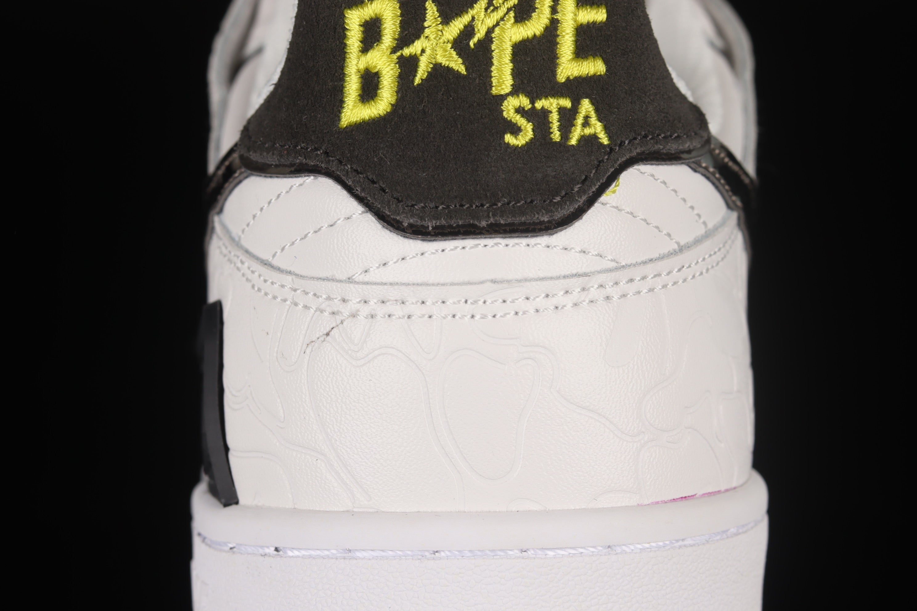 A Bathing Ape Bape SK8 Sta - White/Silver
