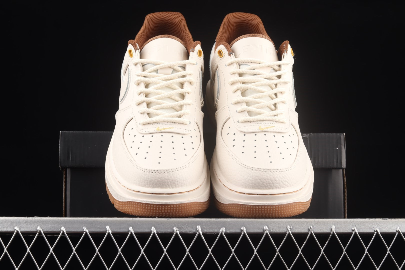 NikeMens Air Force 1 AF1 Low - Luxe/Pearl White