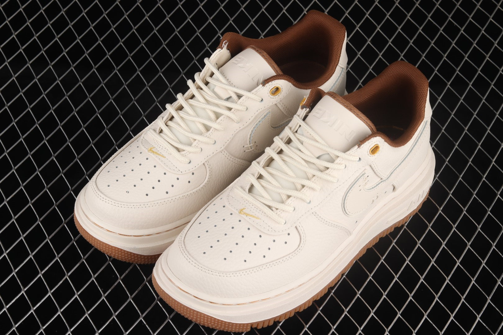 NikeMens Air Force 1 AF1 Low - Luxe/Pearl White