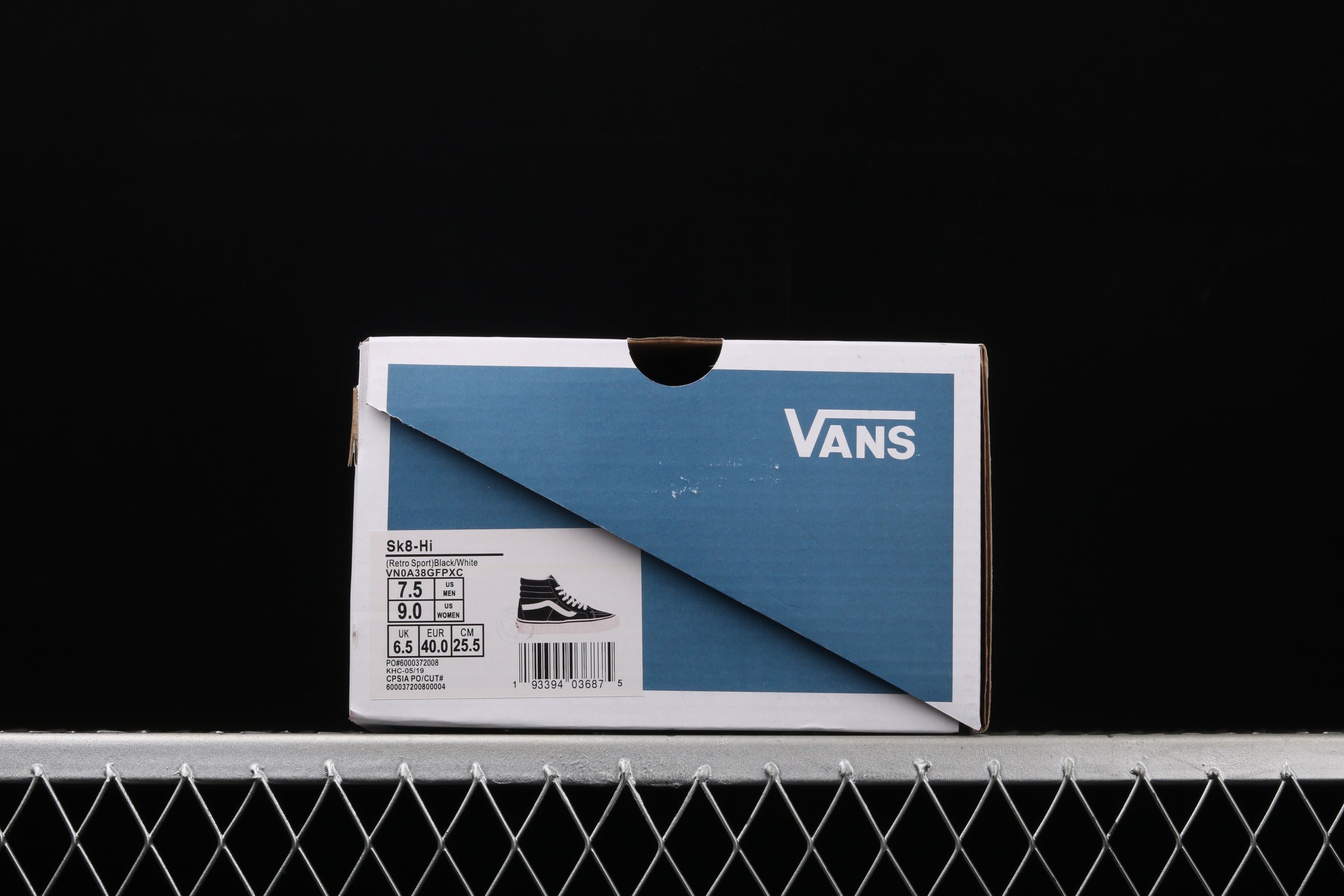Vans Old Skool Long Ankle - Black/White