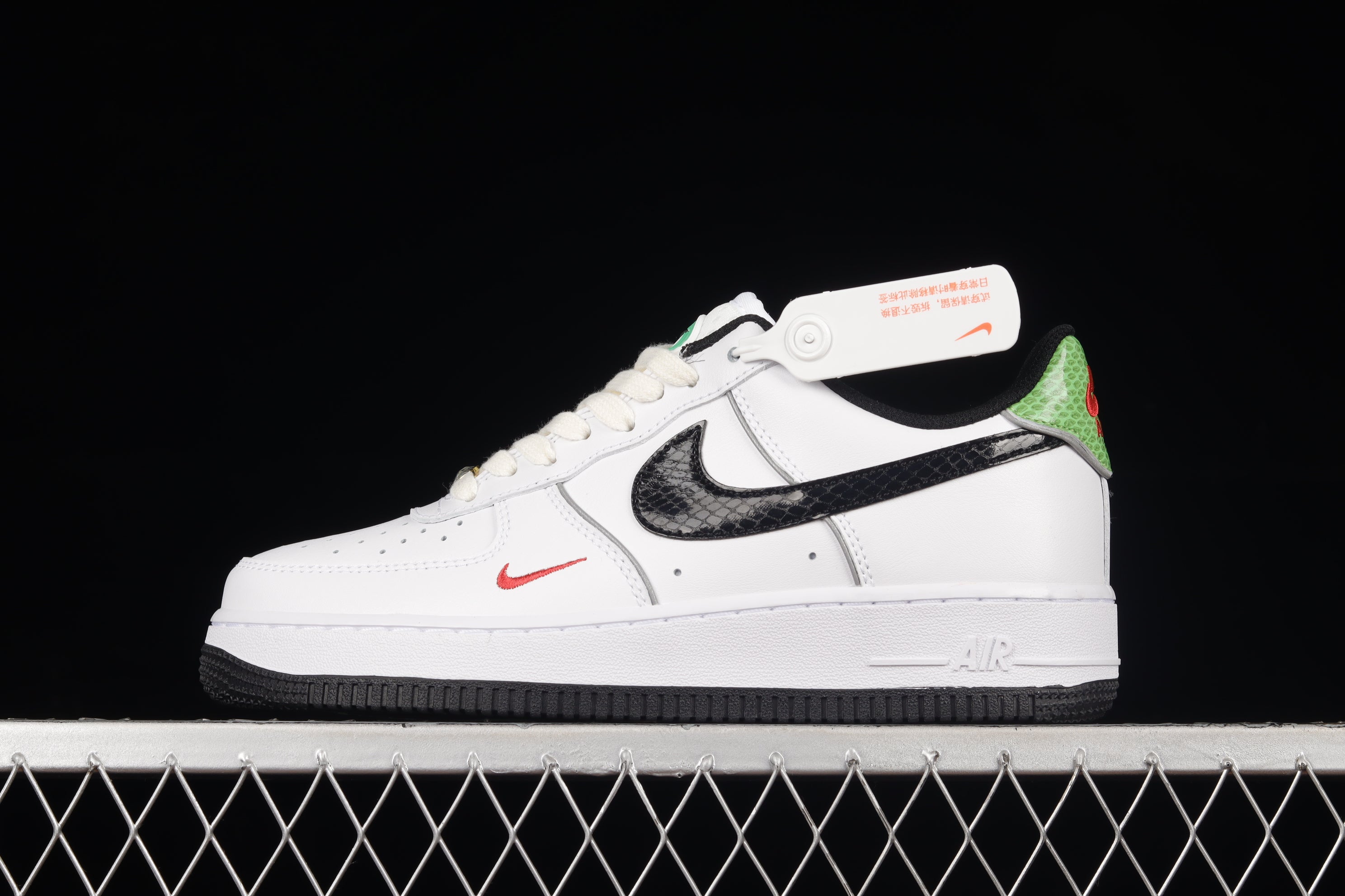 NikeUnisex Air Force 1  AF1 Low '07 Just Do It -White/Black
