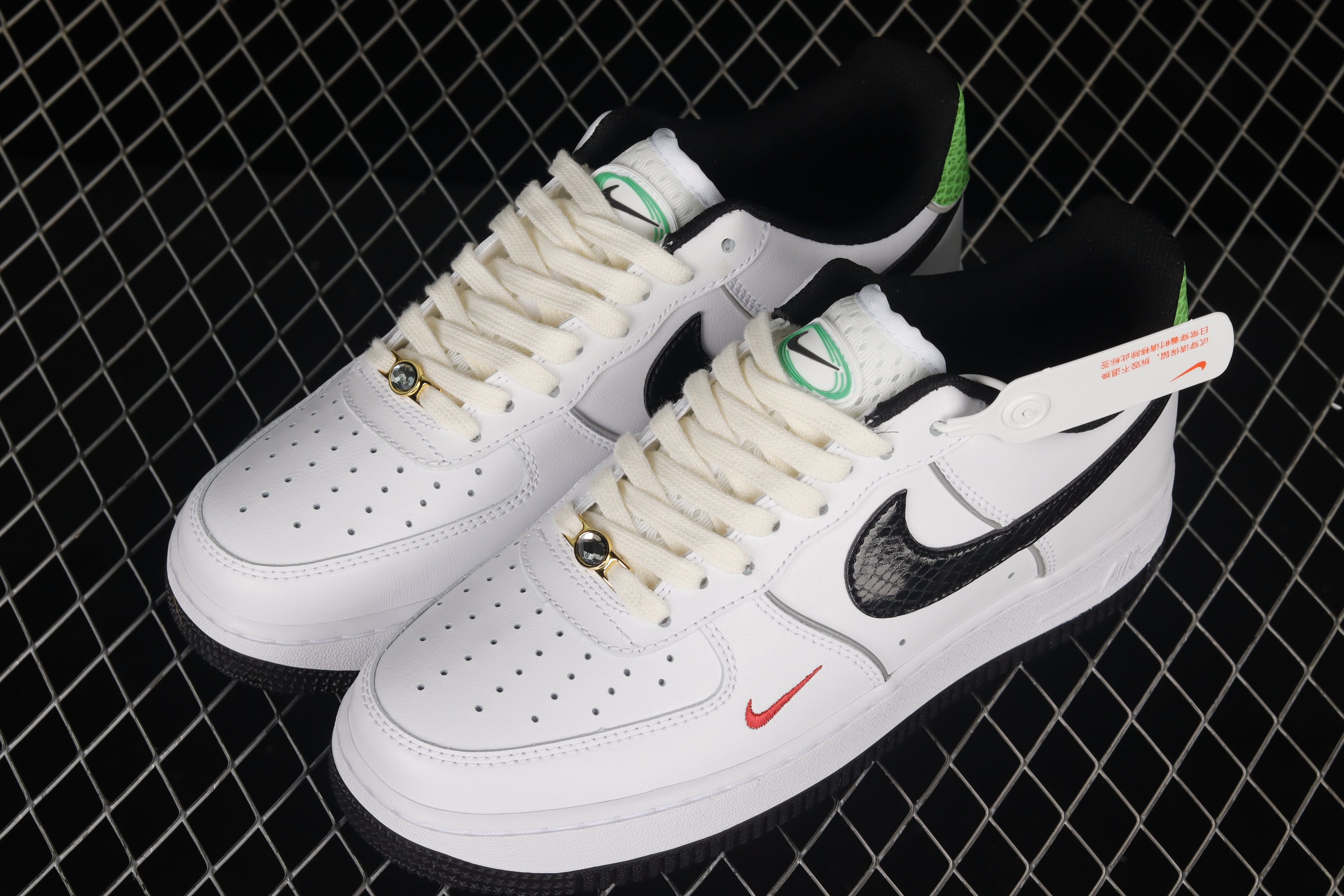 NikeUnisex Air Force 1  AF1 Low '07 Just Do It -White/Black