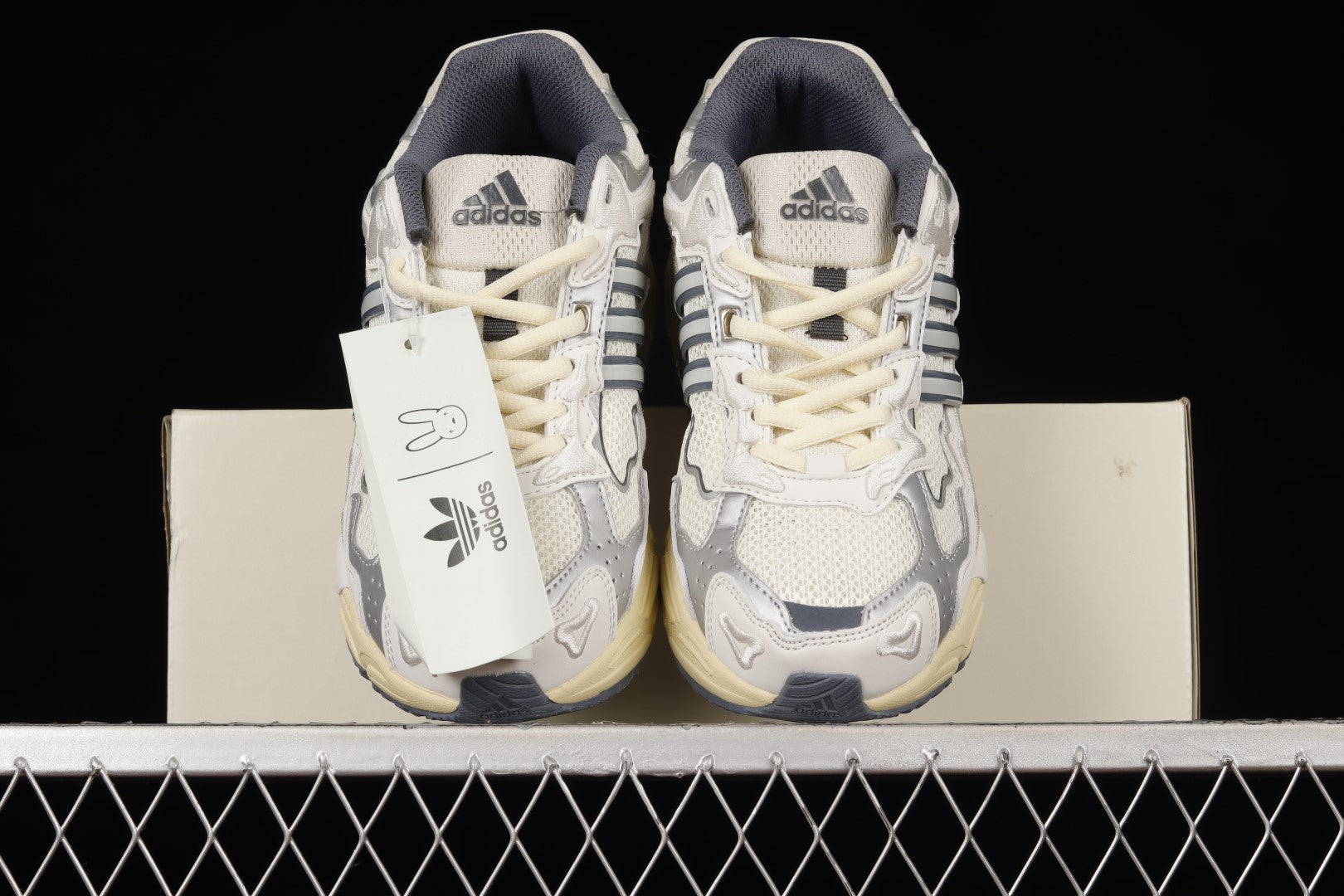 adidasMens Response CL Bad Bunny - White