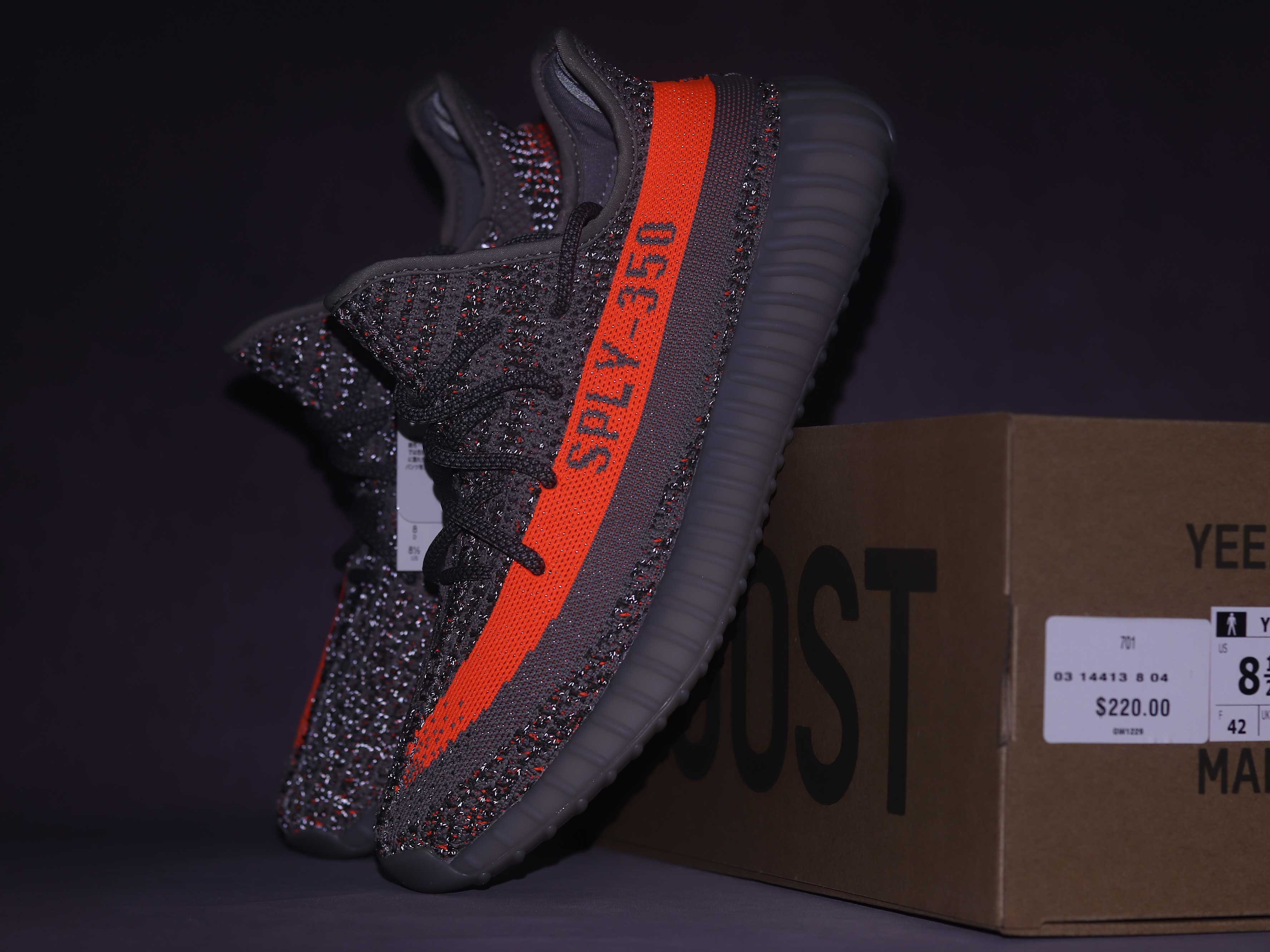 adidasMens Yeezy Boost 350 V2 - Beluga Reflective