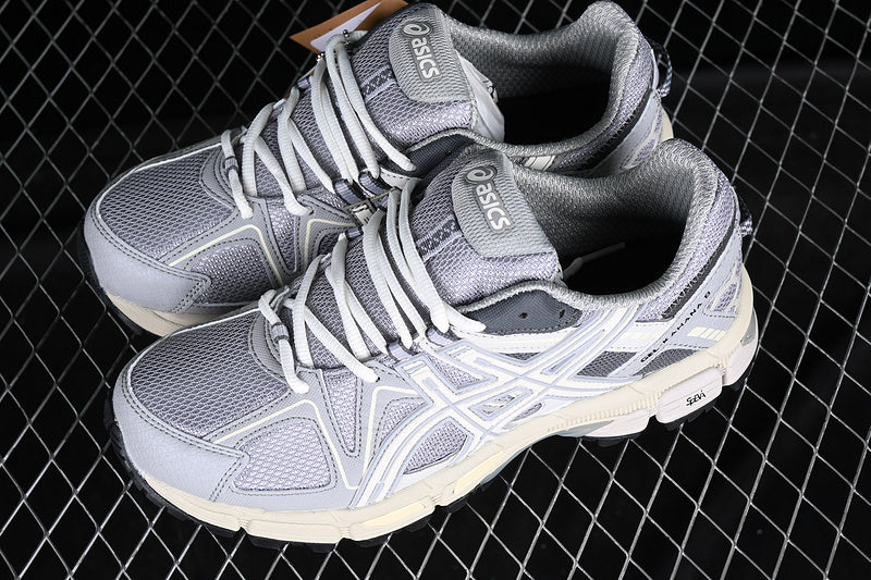 AsicsMens gel kahana 8 - Silver/Dark Grey