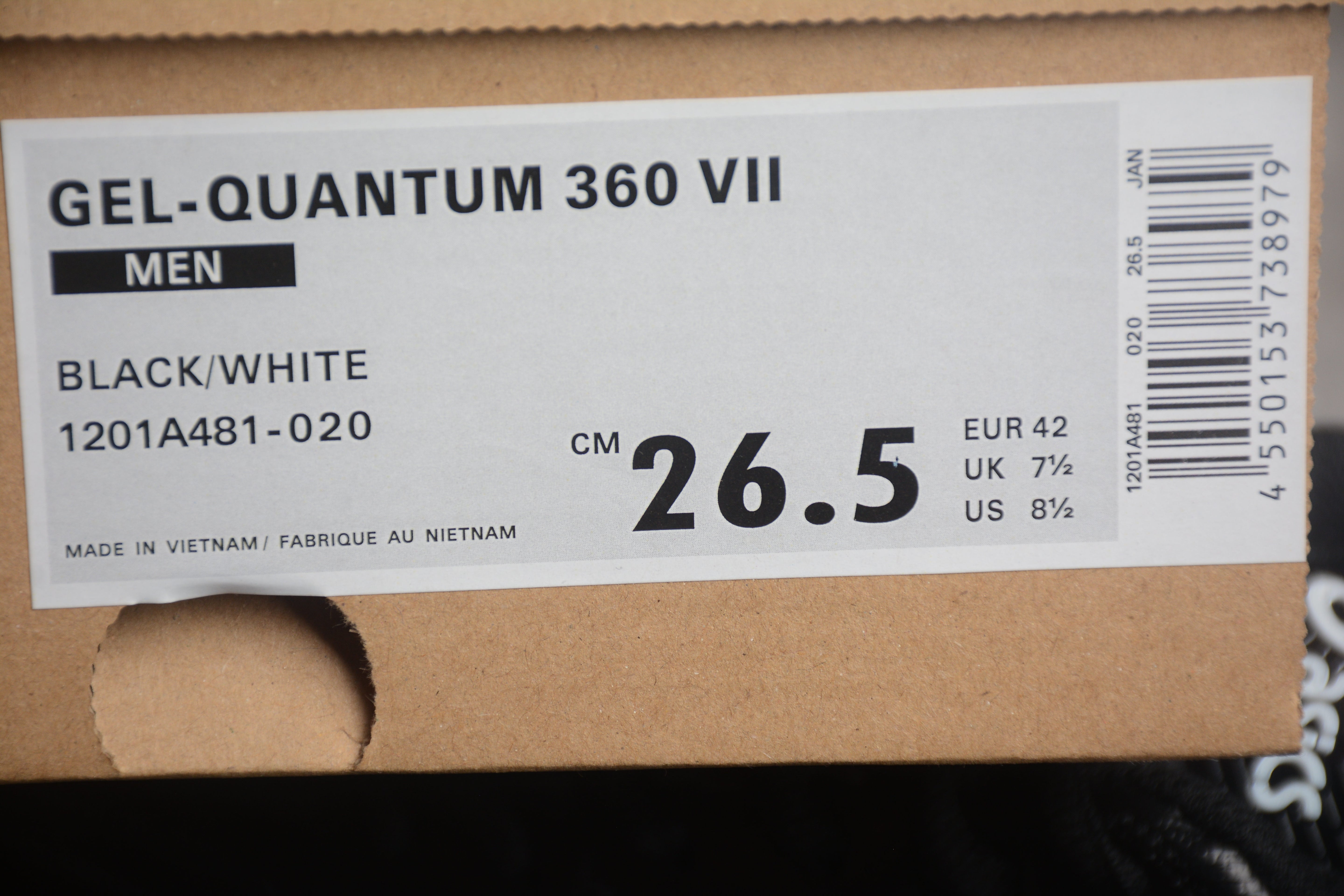 AsicsMens Gel-Quantum 360 VII - Black