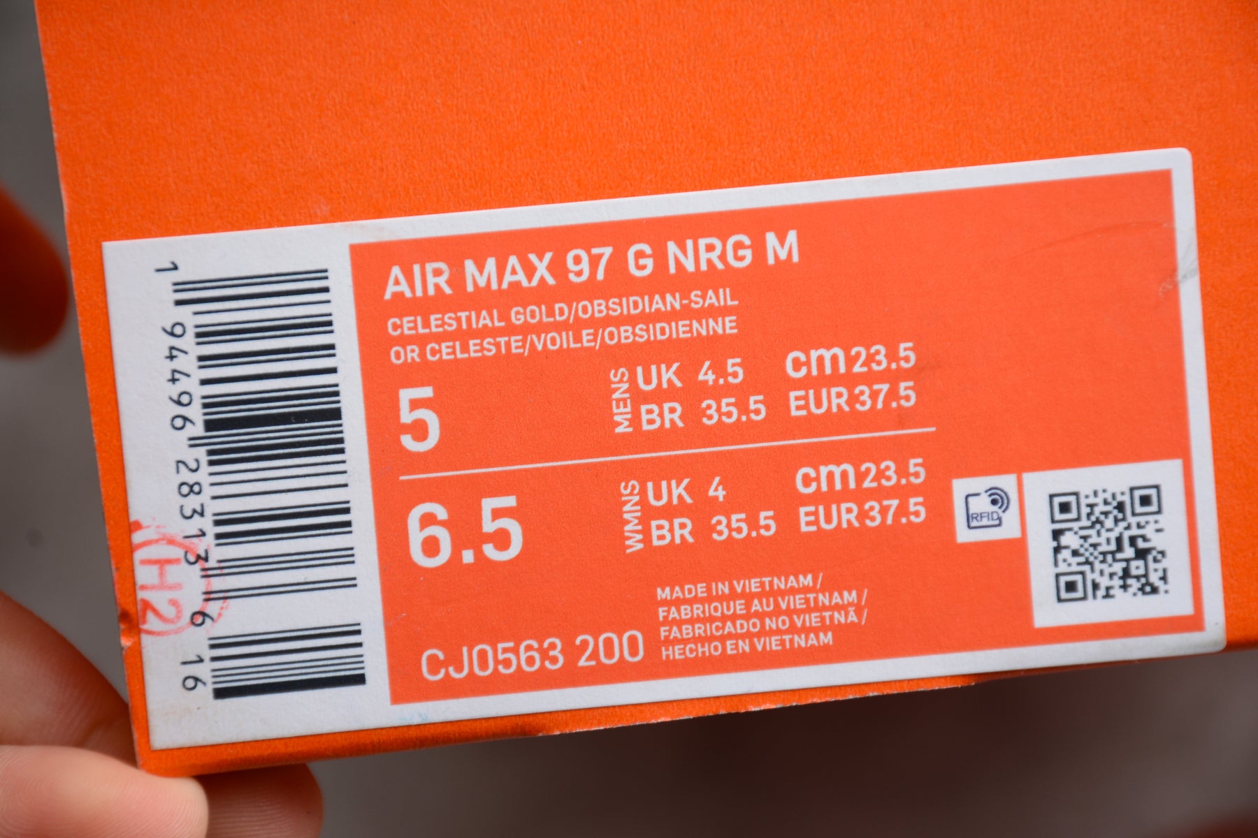 NikeMens Air Max 97 AM97 - GOLF NRG