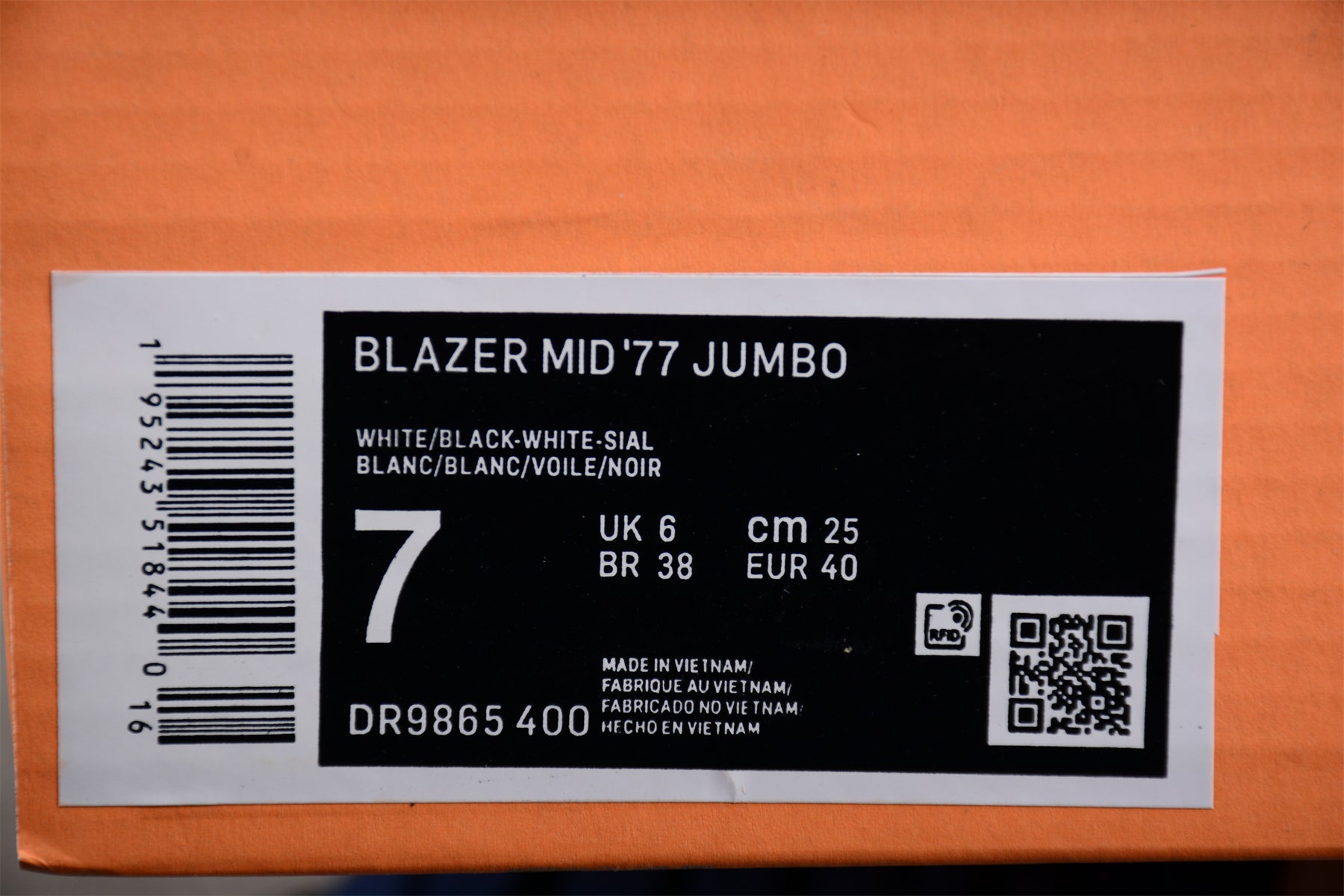 NikeMens Blazer Low 77 Jumbo - Midnight Navy