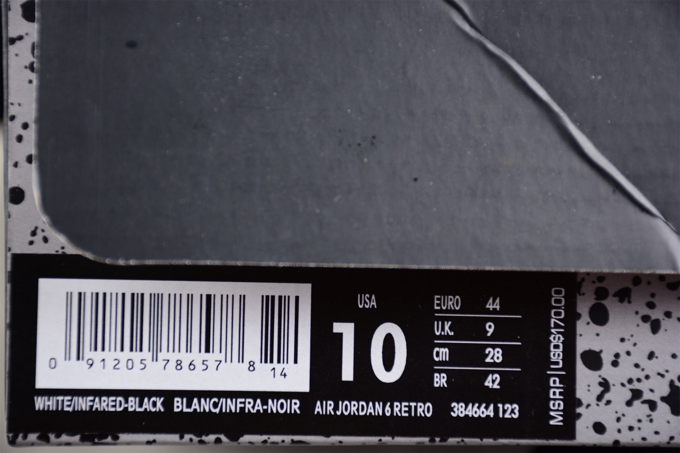 Air Jordan 6 AJ6 Retro - White Infrared