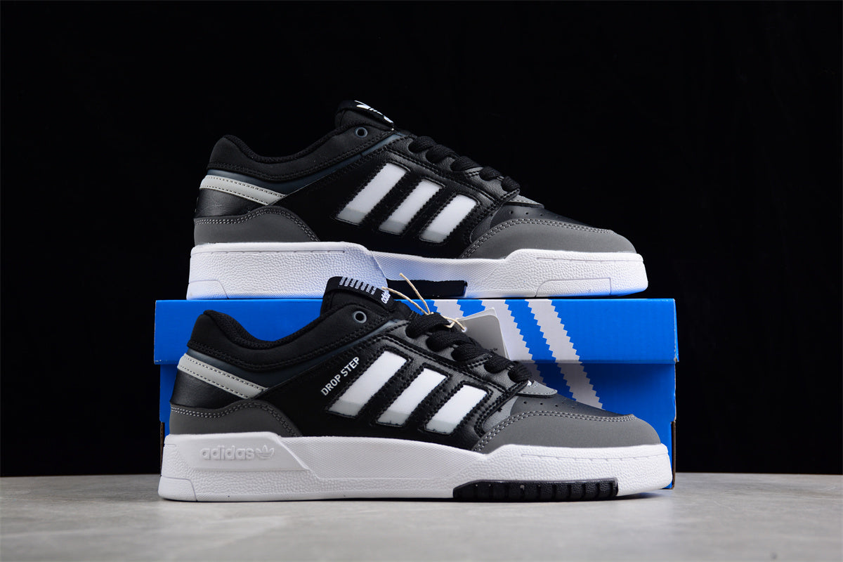adidasUnisex Drop Step Low - Black