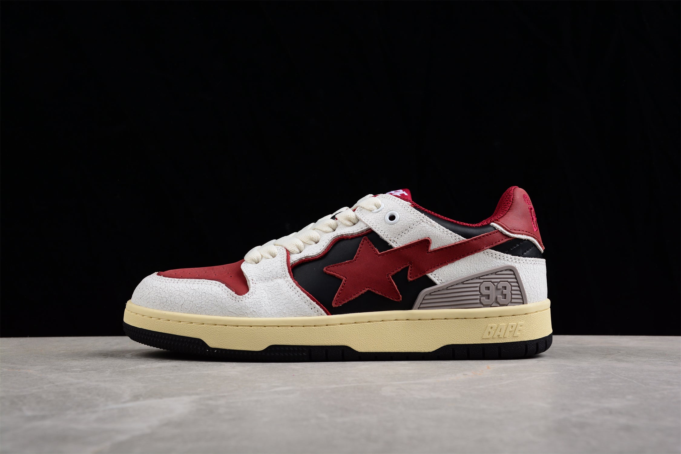 Bape Sk8 Sta - Red/Grey