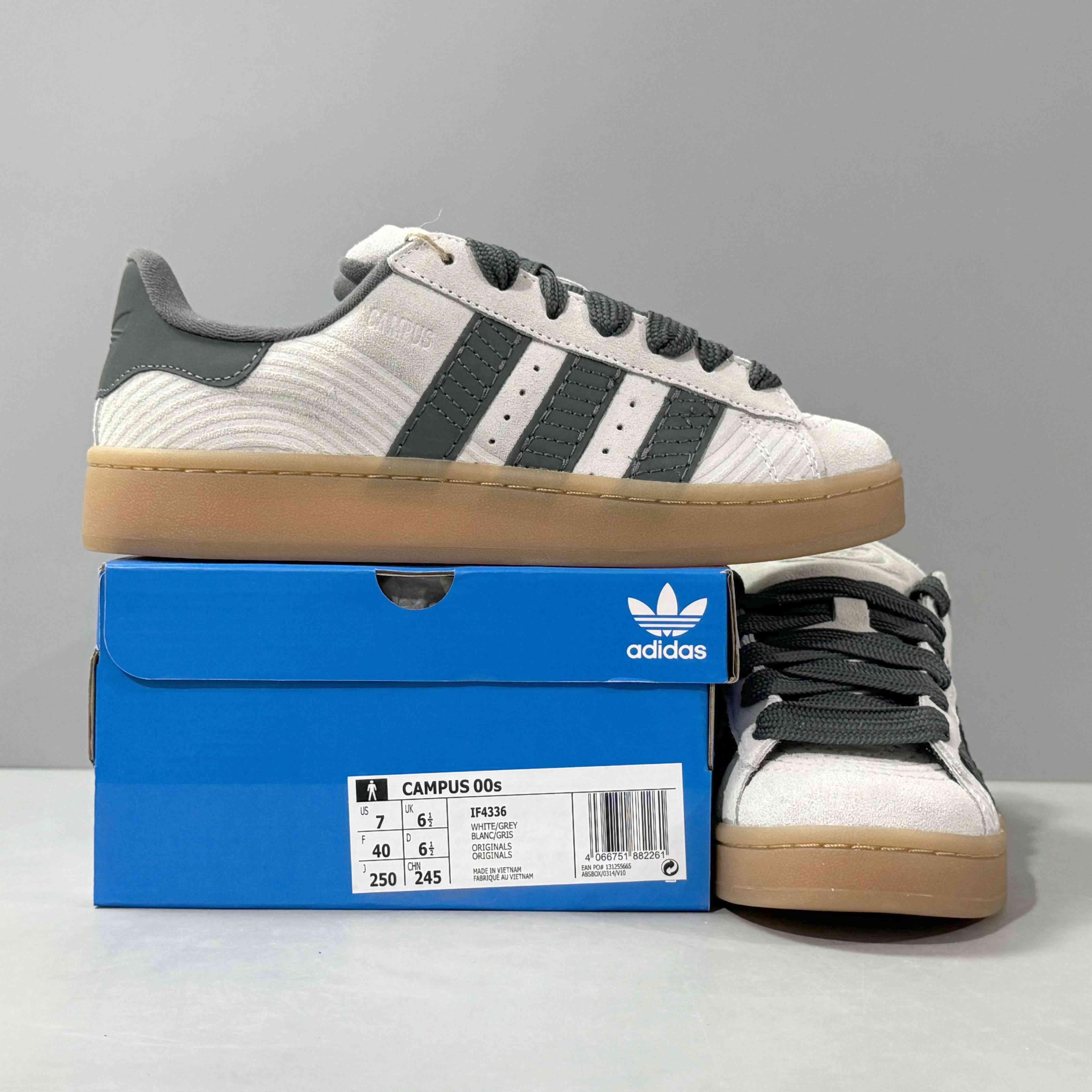 adidasMens Campus 00s - Ash Silver