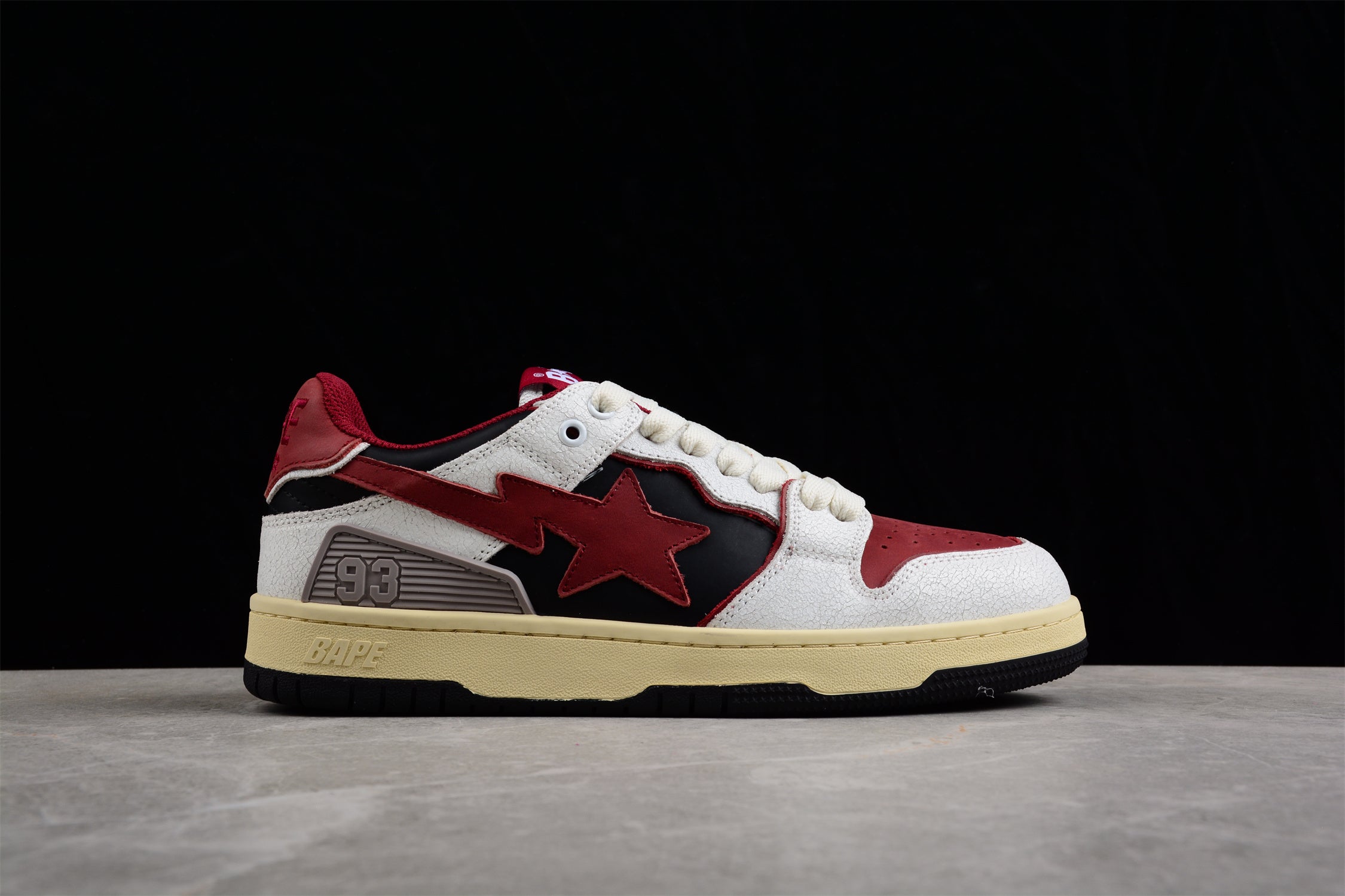 Bape Sk8 Sta - Red/Grey