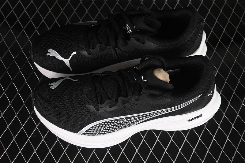 PumaUnisex  Deviate Nitro 3 - Black White