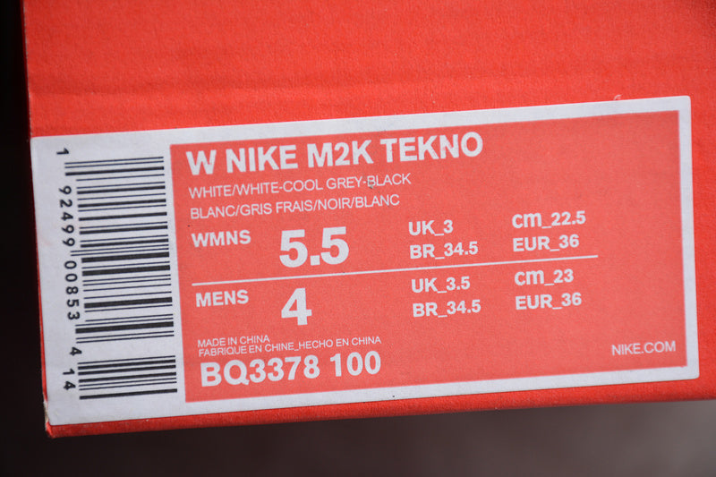 NikeMens M2k Tekno - White/Grey