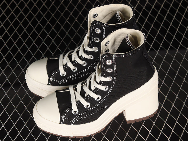 WMNS Conversee Chuck 70 De Luxe Heel - Black/White