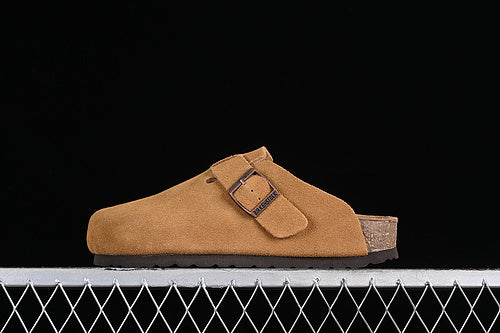 BirkenstockMens boston tan Clogs - Brown