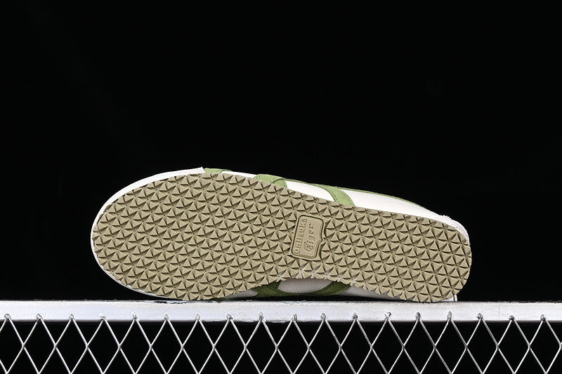 WMNS Onitsuka Tiger Mexico 66 - White/Olive Slipon