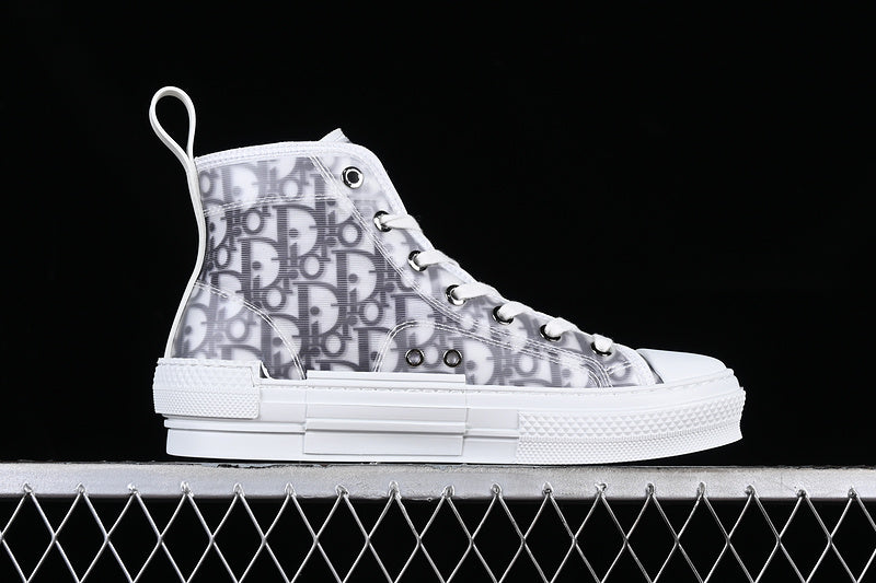 DiorMens B26 High Converse Oblique - White