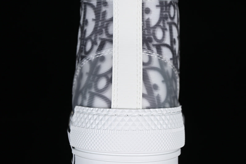 DiorMens B26 High Converse Oblique - White
