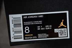 WMNS Air Jordan Retro 1 AJ1 Mid Shadow - White
