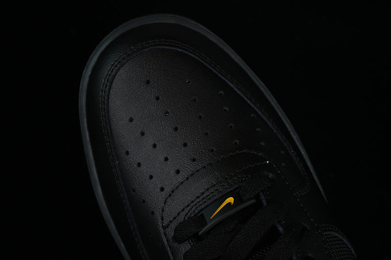 NikeMens Air Force 1 AF1 Low - University Black/Gold