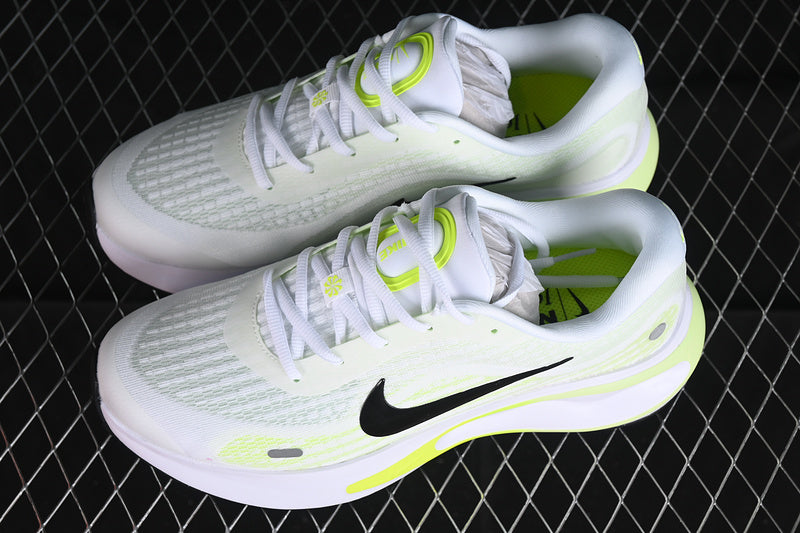 NikeMens Journey Run - Barely Volt/White