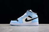 WMNS Air Jordan 1 AJ1 Mid - Ice Blue