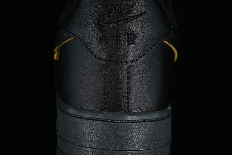 NikeMens Air Force 1 AF1 Low - University Black/Gold