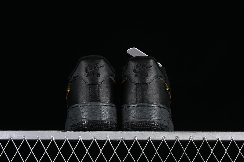 NikeMens Air Force 1 AF1 Low - University Black/Gold