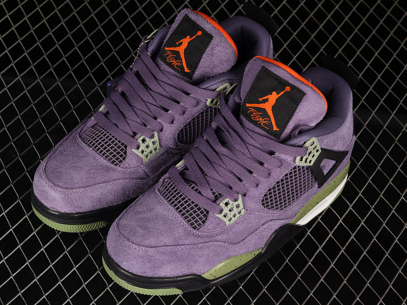 NikeMens Air Jordan 4 AJ4 - Canyon Purple