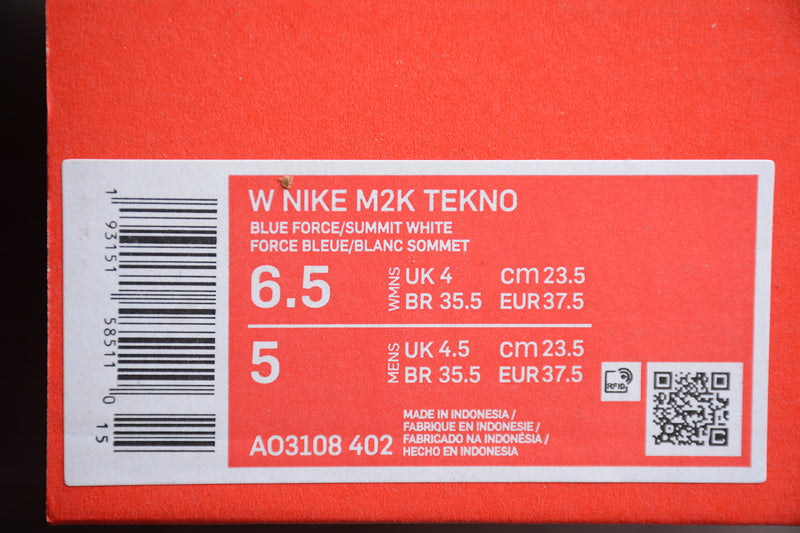 NikeWMNS M2K Tekno Blue Force - Summit White