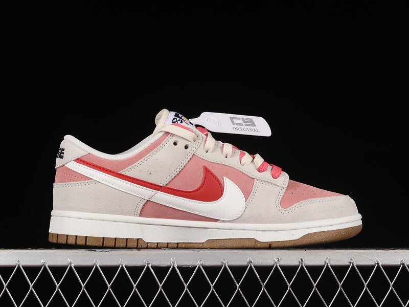 NikeSB Dunk Low 85 Double Swoosh Sail - Red/Pink