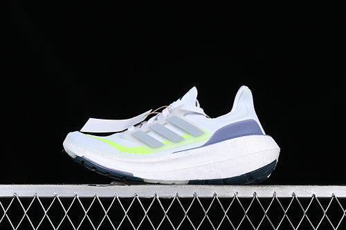 adidasMens Ultraboost Light 23 - White/Blue