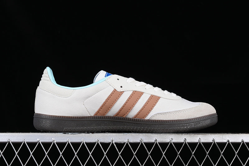 adidasMens Samba - White Clay