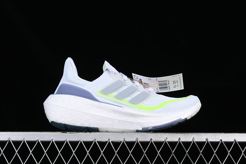 adidasMens Ultraboost Light 23 - White/Blue