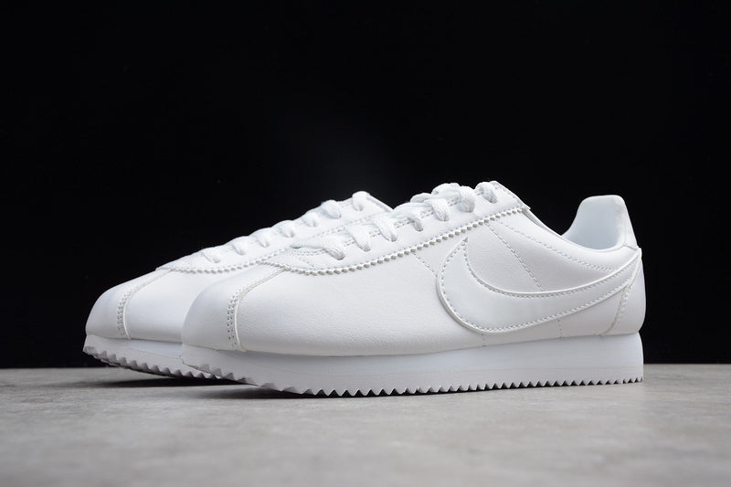 NikeMens Cortez Classic Leather - All white