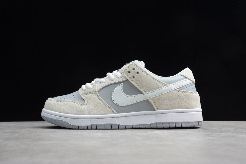 NikeMens SB Dunk Low - Summit White/Wolf Grey