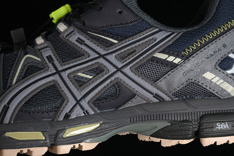 AsicsMens Gel Kahana 8 Graphite Grey