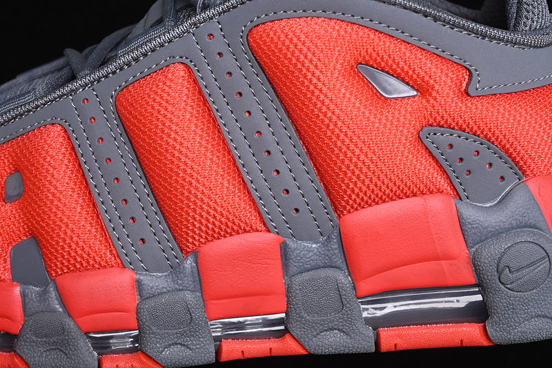 NikeUnisex Air More Uptempo Low - Dark Grey/Light Crimson