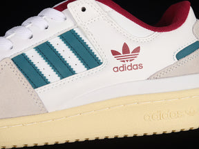 adidasMens Forum Low - Teal Burgundy