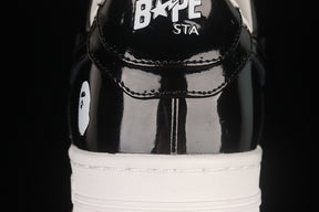 A Bathing Ape Bapesta Low - Black/White