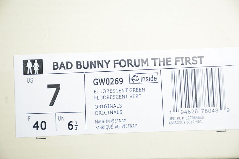 Bad Bunny x adidasMens Forum Low - Green