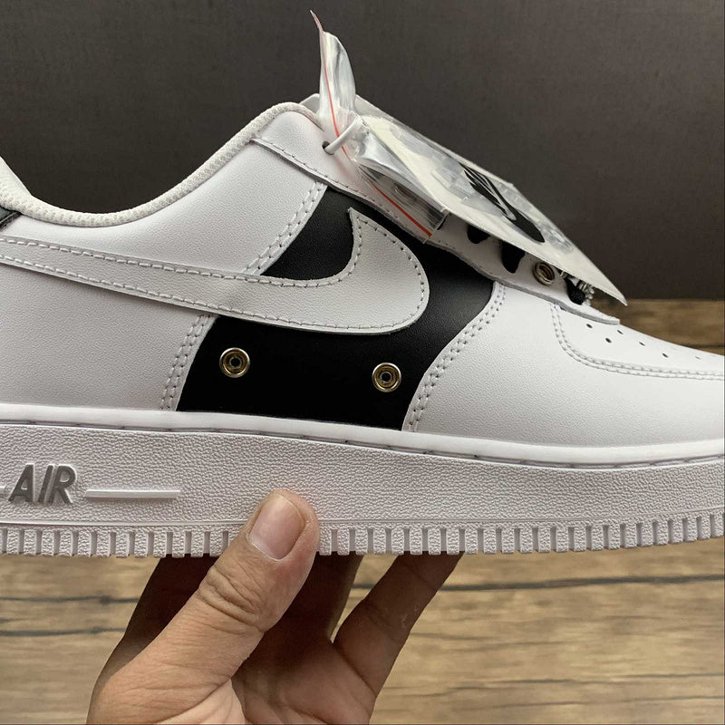 NikeMens Air Force 1 AF1 Low PRM - Silver Chain