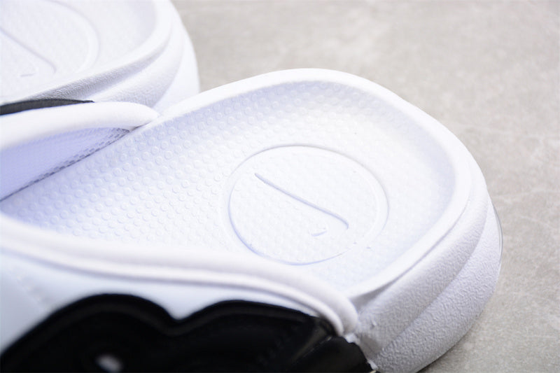 NikeMens Air More Uptempo Slide - White/Black