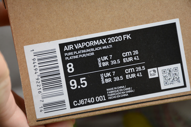 NikeMens Air VaporMax 2020 Flyknit - Pure Platinum