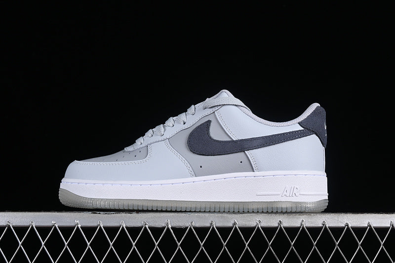 NikeMens Air force 1 AF1 Low Pure Platinum - Light Carbon