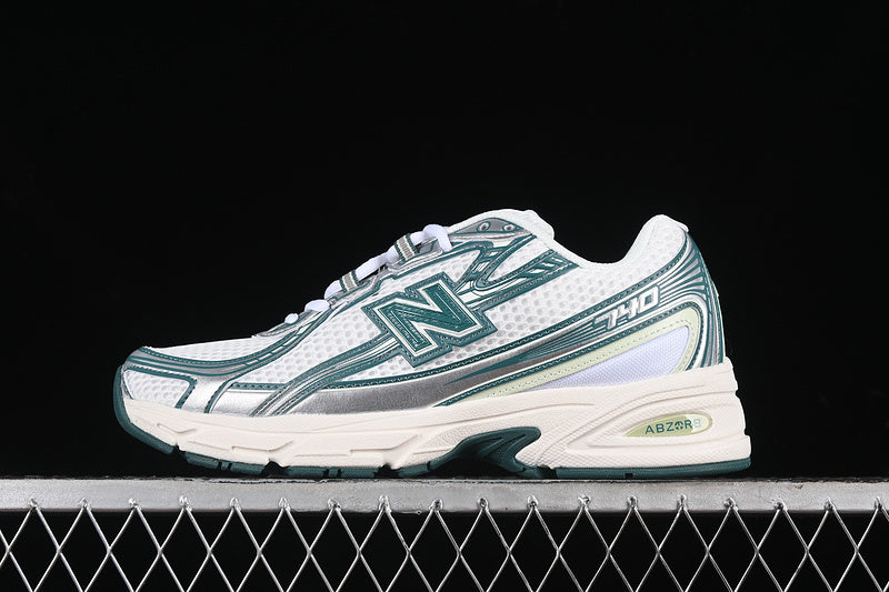 New Balance 740v2 - White/Marsh Green